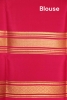 Pure Multi Contrast Mysore Crepe Silk Saree